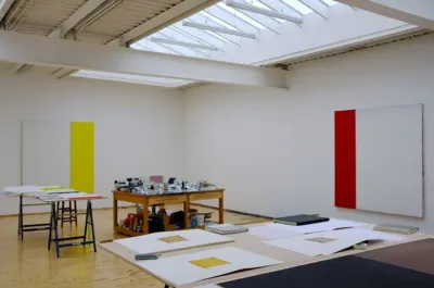 Callum Innes gallery interior
